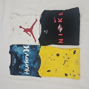 Pokemon, Nike, Hurley Boys T-shirt. Size Med (10-12